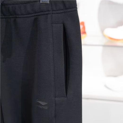 李宁男子冬季直筒运动裤AKLU619-3灰色 商品图2