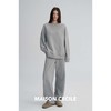 MAISON CECILE 三色|全棉舒适简约百搭慵懒风圆领卫衣/抽绳长裤 商品缩略图1