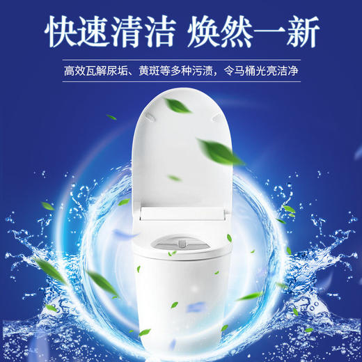 LARGE 马桶泡腾片洁厕灵块清洁剂20g×15块 盒 商品图3