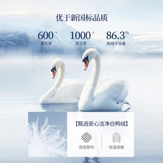 【年货节】熙世界琥珀流光风毛绒立领羽绒服女冬季高级感复古白鸭绒短款外套 商品图3