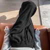 【加绒加厚高级醋酸人字纹羊毛香蕉裤】松紧腰香蕉裤宽松显瘦垂感直筒休闲百搭 商品缩略图3