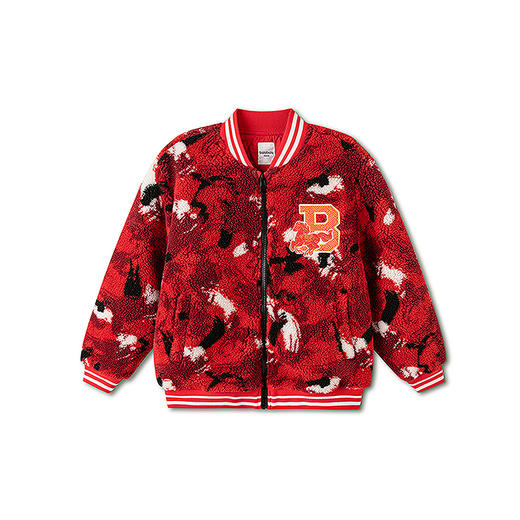 【balaOne】巴拉巴拉童装儿童外套男女童2025新款春装棒球领棉服 商品图4