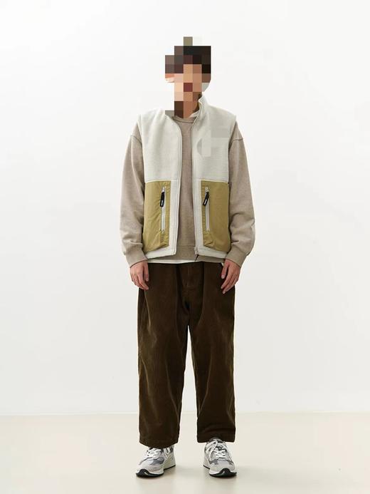 D102068秋冬双面穿抓绒马甲山系高领摇粒绒户外保暖男女 商品图3