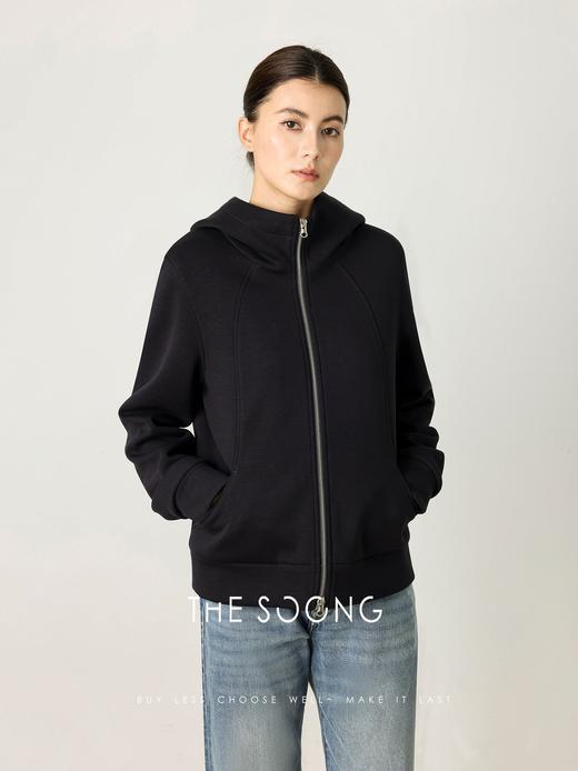THESOONG|"立裁锁绒空气层"90白鹅绒双面空气层保暖羽绒服HWYRF7732 商品图2