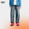 女童全腰牛仔夹裤冬季新款安奈儿童装EG546613 商品缩略图1