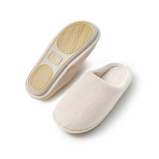 静息飞边拖鞋 珊瑚绒内里 亲肤暖绒 止滑大底 安全不易摔  A-5333 商品图0