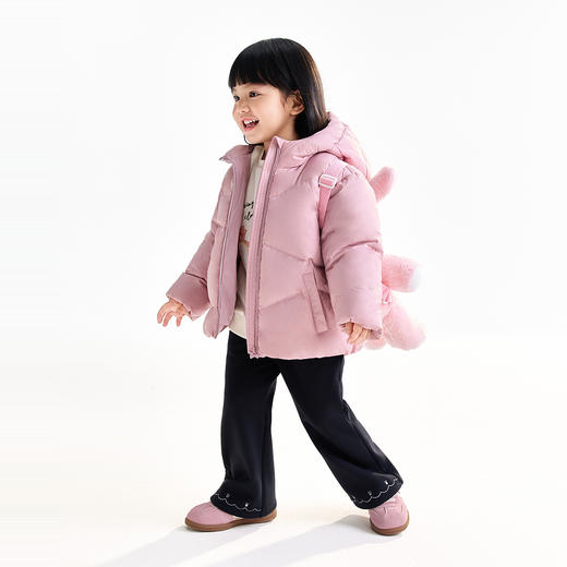 【实体店同款】女童短款羽绒服冬季新款安奈儿童装XG545046 商品图6