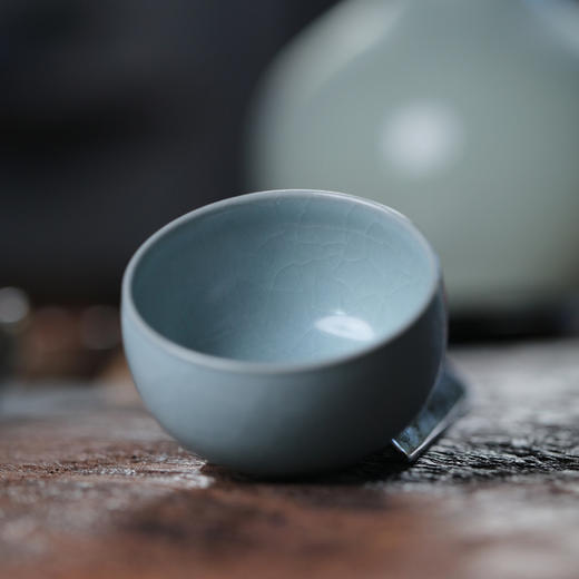 问鼎官窑/高工卓鑫伟牛角款/禅定杯 商品图2