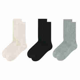 MAISON CECILE三色|会员福利含羊毛条纹中筒百搭使用针织袜