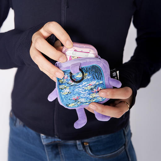 物兮物 致敬大师系列 梵高星空 莫奈睡莲 收纳包挂件 商品图4