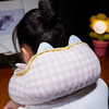 自然醒方巾喵格子驼峰U型枕QYL 商品缩略图13