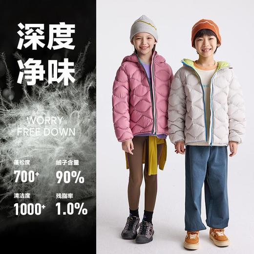 *【咕噜日记】童装儿童轻量羽绒服2025冬季男女童超轻保暖上衣连帽外套PDWT2515 商品图4