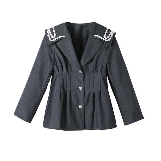 珠绣海军领外套 商品图4