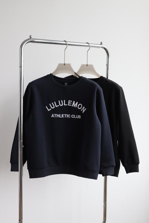 1U1U 厚款加绒 情侣款圆领卫衣 WY925 商品图3