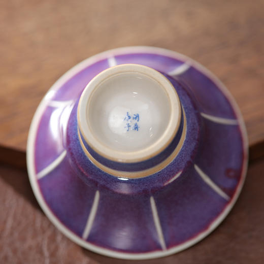 问鼎钧瓷/梦鼎/鹅黄青花/精工款/绪风杯(凤穿莲) 商品图3