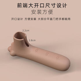 9i9儿童门把手保护套宝宝房门拉手防撞保护硅胶套21A458