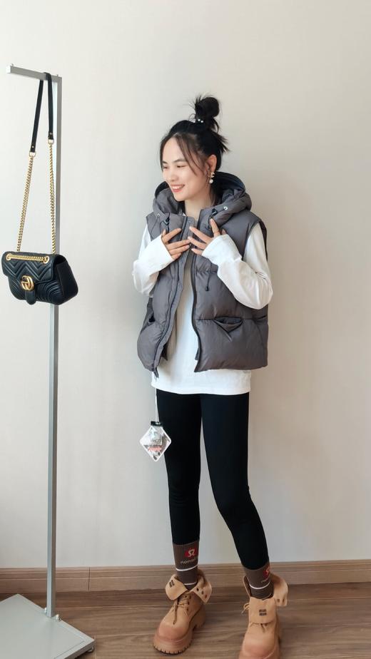 Miu家擦色鞋头纯牛皮马丁靴 商品图3