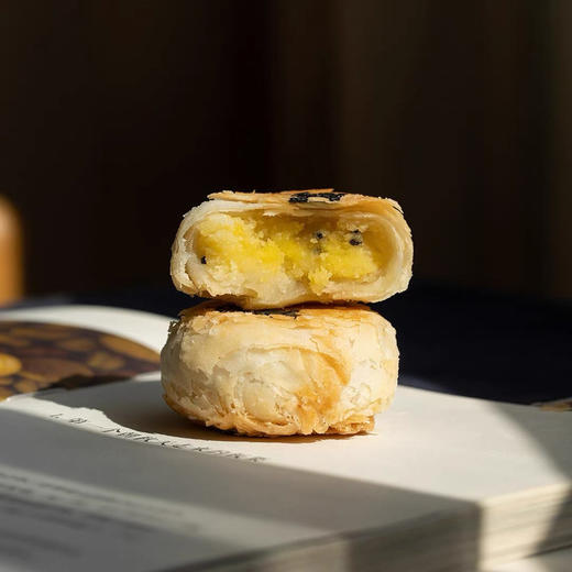 【下单即送1盒绿豆饼】手工老式板栗饼 商品图1