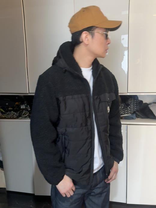 蒙家摇粒绒拼接外套（波哥上身L码 蕾姐M码参考） 商品图3