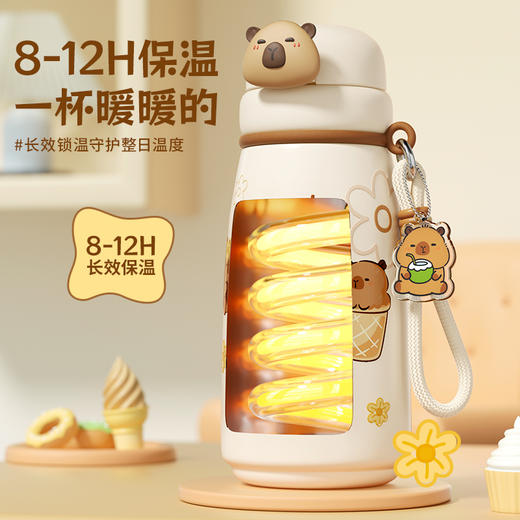 杯趣316不锈钢保温杯卡皮巴拉家族全系列水杯 商品图1