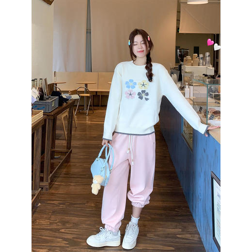 <曾小咸推荐>现货秒杀！微信超特价！圆领套头毛衣针织衫 日常139.99 立减50 秒杀89.99！ 商品图4