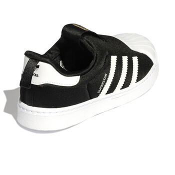 阿迪达斯（adidas）童鞋春秋款男女小童经典三叶草一脚蹬贝壳头运动鞋GX3231 商品图0