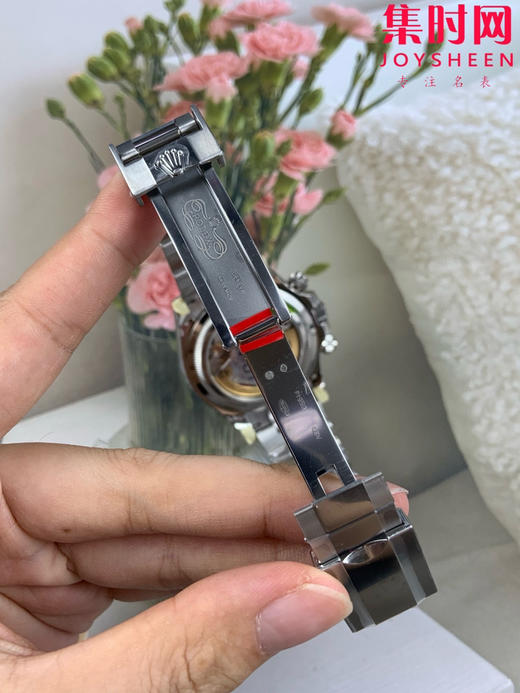 劳力士宇宙计型m126506 VS迪通拿4131配重版 VS配重版冰蓝迪 新款包边迪通拿透底 丹东4131一体机 男士腕表 表径40mm 商品图7