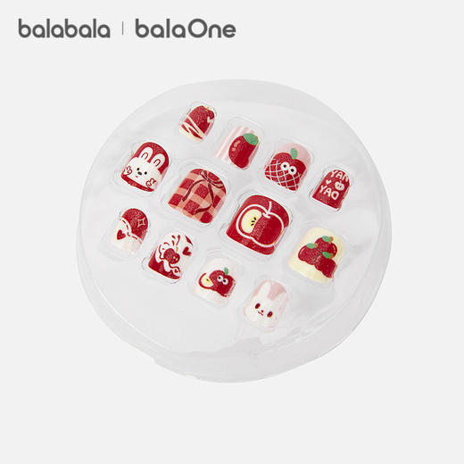 【balaOne】巴拉巴拉儿童饰品女童指甲贴2025年新款冬装小童可爱 商品图2
