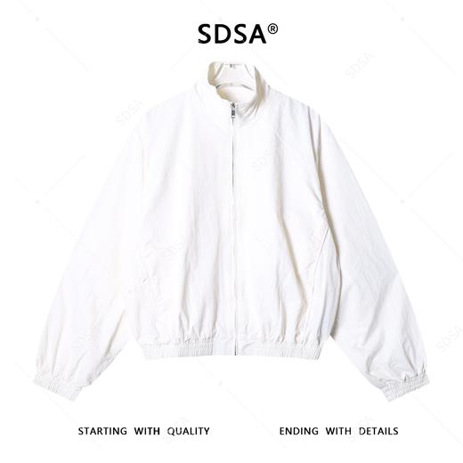 Y004SDSA男士秋冬新款痞帅男装美式撞色后面印花字母拉链立领卫衣百搭 商品图1