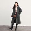 【10/23新品】熙世界斗篷式100.%羊毛双面呢大衣女连帽秋冬季宽松长款毛呢外套 商品缩略图4