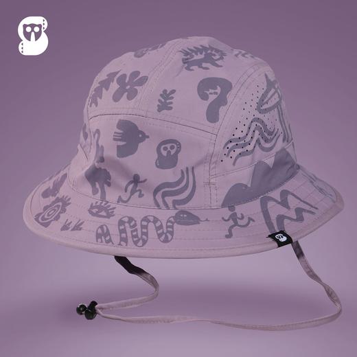 严素渔夫帽，山海户外活动软帽檐渔夫帽，可调头围透气全顶帽健身徒步严素态度 商品图0