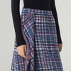 【林栖设计小店】格纹毛织半身裙复古百搭气质宽松2025秋冬新款流苏裙子女1954005 商品缩略图3