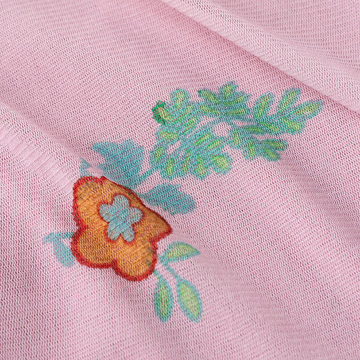 【林栖设计小店】（现货）印花T恤多色传统蓝印花纹修身显瘦2026春季新款长袖上衣T1961058 商品图7