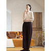 牧衣游原创 羊毛混织毛呢裤子女软糯细腻保暖舒适百搭休闲裤 觅堂 商品缩略图1