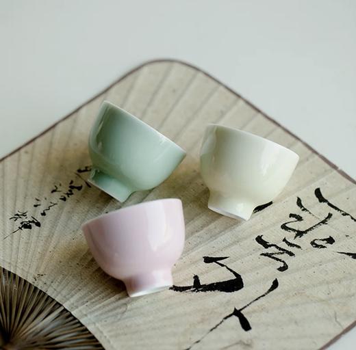 【积分兑换】德白陶瓷茶杯合欢杯 单杯 商品图1