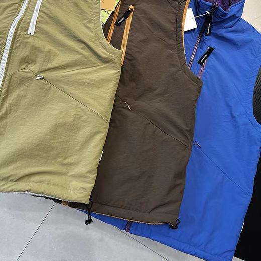 D102068秋冬双面穿抓绒马甲山系高领摇粒绒户外保暖男女 商品图11