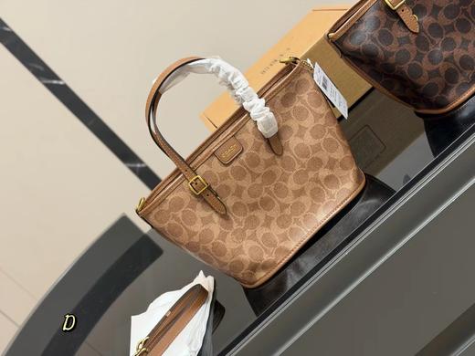 D102053复古感浓烈老花满印taxi菜篮子包手提斜挎包 商品图8