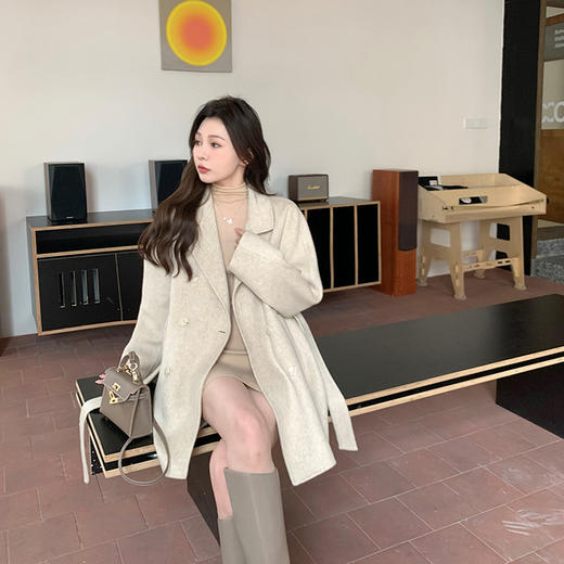 现货 【801典藏系列】/羊绒 双面呢大衣 经典之作 商品图3