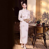 MYJ 倒大袖国风素雅旗袍中式改良简约大气连衣裙 商品缩略图3