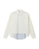 女款拼接长袖衬衫016 商品缩略图0