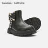 【balaOne】巴拉巴拉童鞋儿童靴子女童马丁靴春秋2025新公主短靴 商品缩略图1