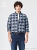 男士长袖格子衬衫 商品缩略图1