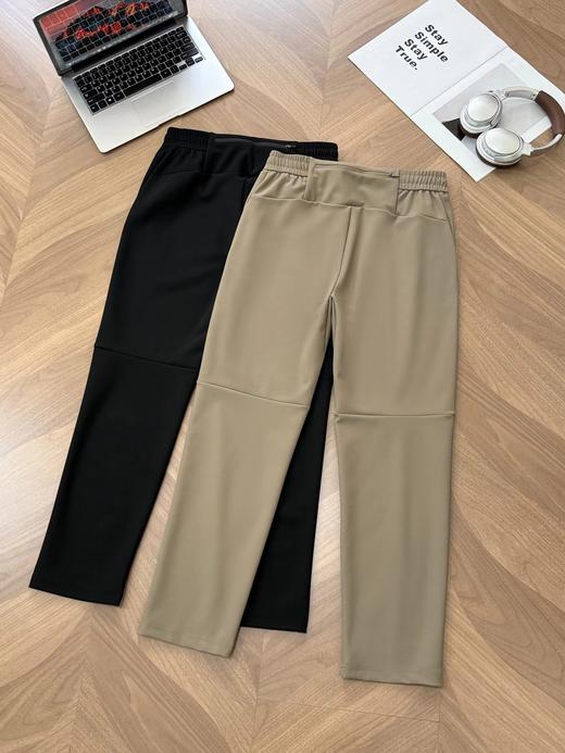 D102066轻盈有型运动通勤休闲立体剪裁微压设计新款长裤 商品图2