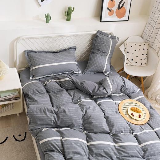 全棉色织水洗棉双拼四件套 商品图5