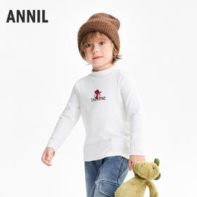 【实体店同款】男童中领针织上衣冬季新款安奈儿童装XB541059