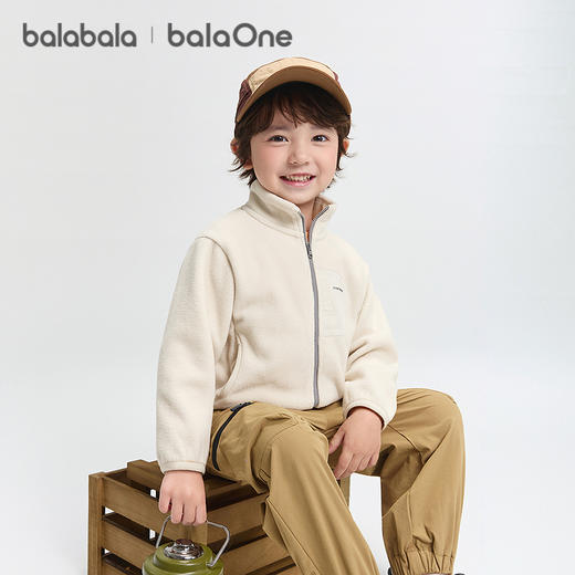 【balaOne】巴拉巴拉童装儿童外套男女童2026新款春亲子装防静电 商品图2