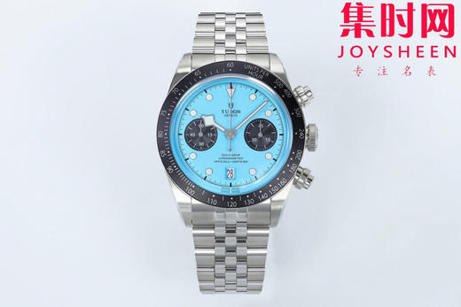 新品 帝舵ZF碧湾计时系列 蒂芙尼蓝 男士腕表 丹东7750机 经典元素与现代创新的精妙平衡，是真正意义上的"帝舵毕业款" 商品图0