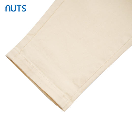 NUTS商场同款春秋季米色气质百搭高腰直筒休闲牛仔裤女4311107A1 商品图3