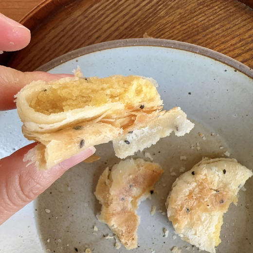 【下单即送1盒绿豆饼】手工老式板栗饼 商品图5