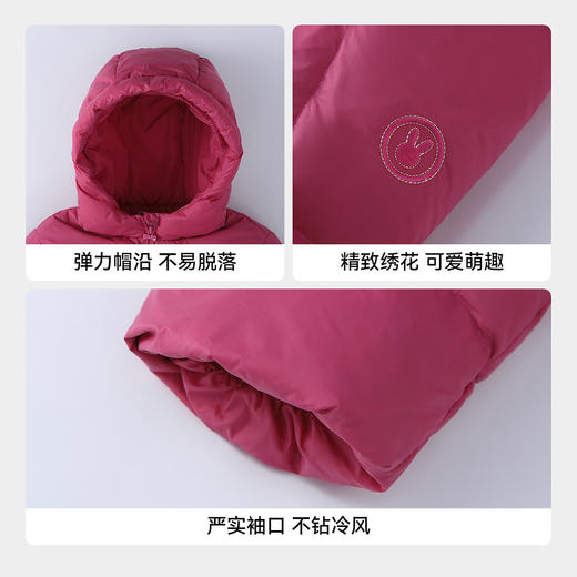 【实体店同款】女童短款羽绒服冬季新款安奈儿童装XG545046 商品图4